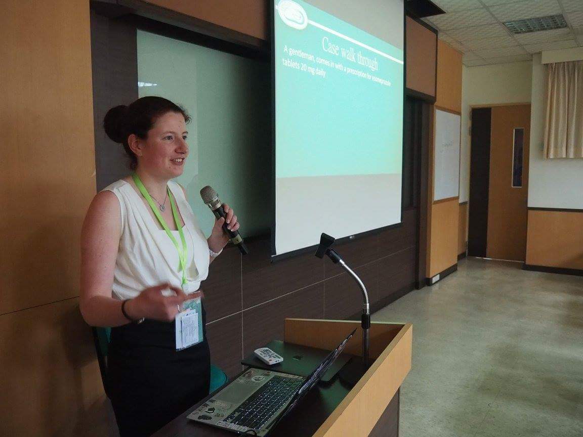 Clinical Skills Event workshop being delivered at the 63rd IPSF World Congress in Taipei, Taiwan