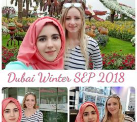 Saudi German Hospital and Dubai Miracle Garden visit