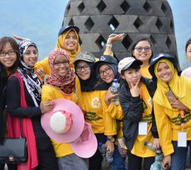Visit Borobudur, SEP 2016