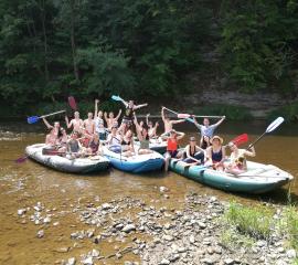 Rafting in Český ráj