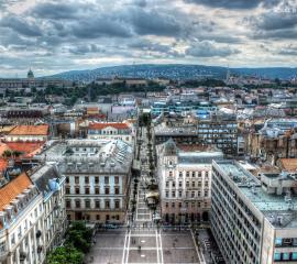 The view from St. Stephen´s Basilica
