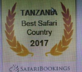 Tanzania, Best Safari Country in 2017, 