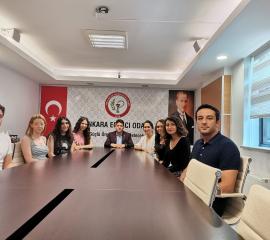 MEETING WITH ANKARA TURKISH PHARMACY ASSOTIATION PRESIDENT